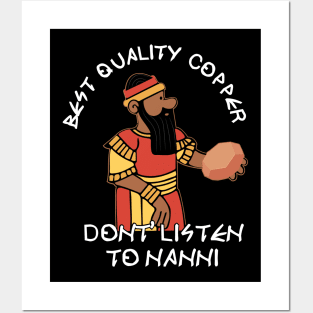 EA Nasir Nanni Complaint Tablet Copper Merchant Design Posters and Art